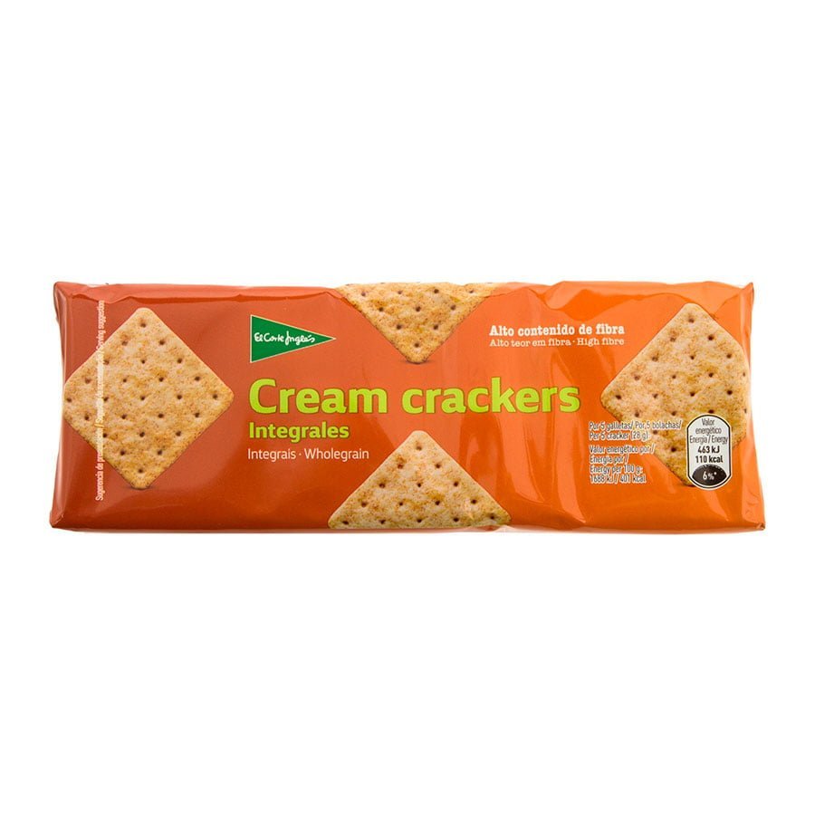 Galletas Crackers Integrales Paquete 200g - Imagen 1