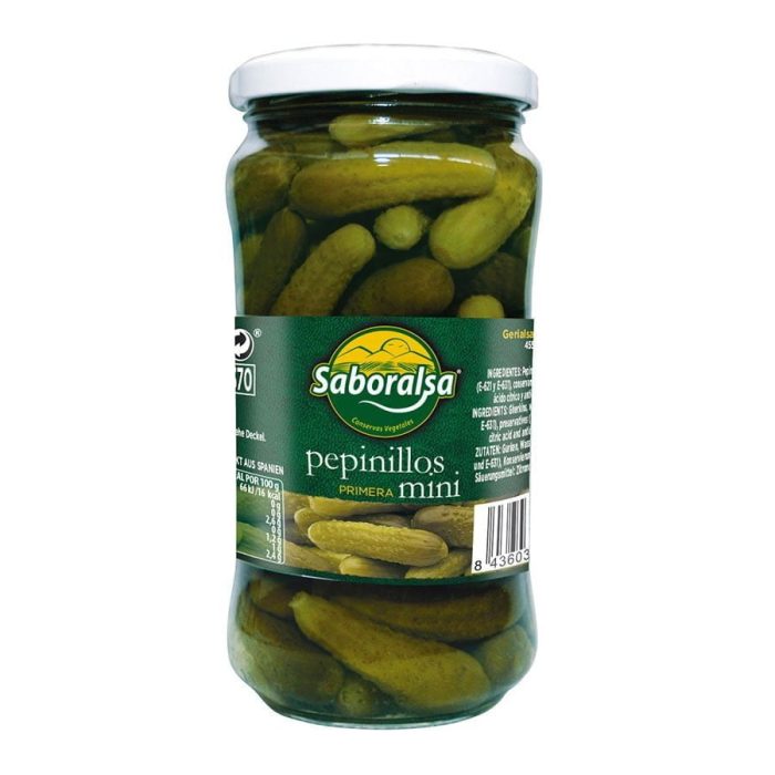 Pepinillo Pequeño en Vinagre 500g - Saboralsa - Imagen 1