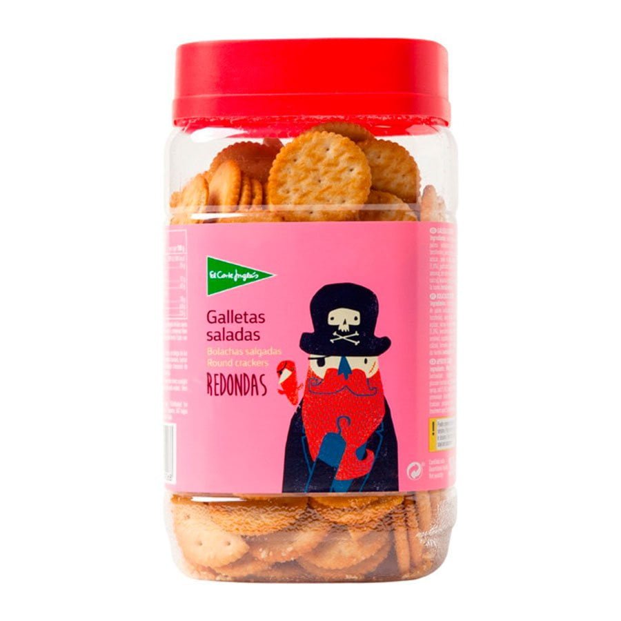 Galletas Saladas Redondas 350g - Imagen 1