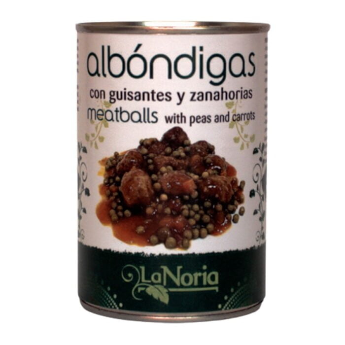 Albóndigas con Guisantes 500g - La Noria - Imagen 1