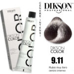 Tinte DIKSON Color Extra "LÍNEA PREMIUM" Serie Cenizo Intenso 9.11