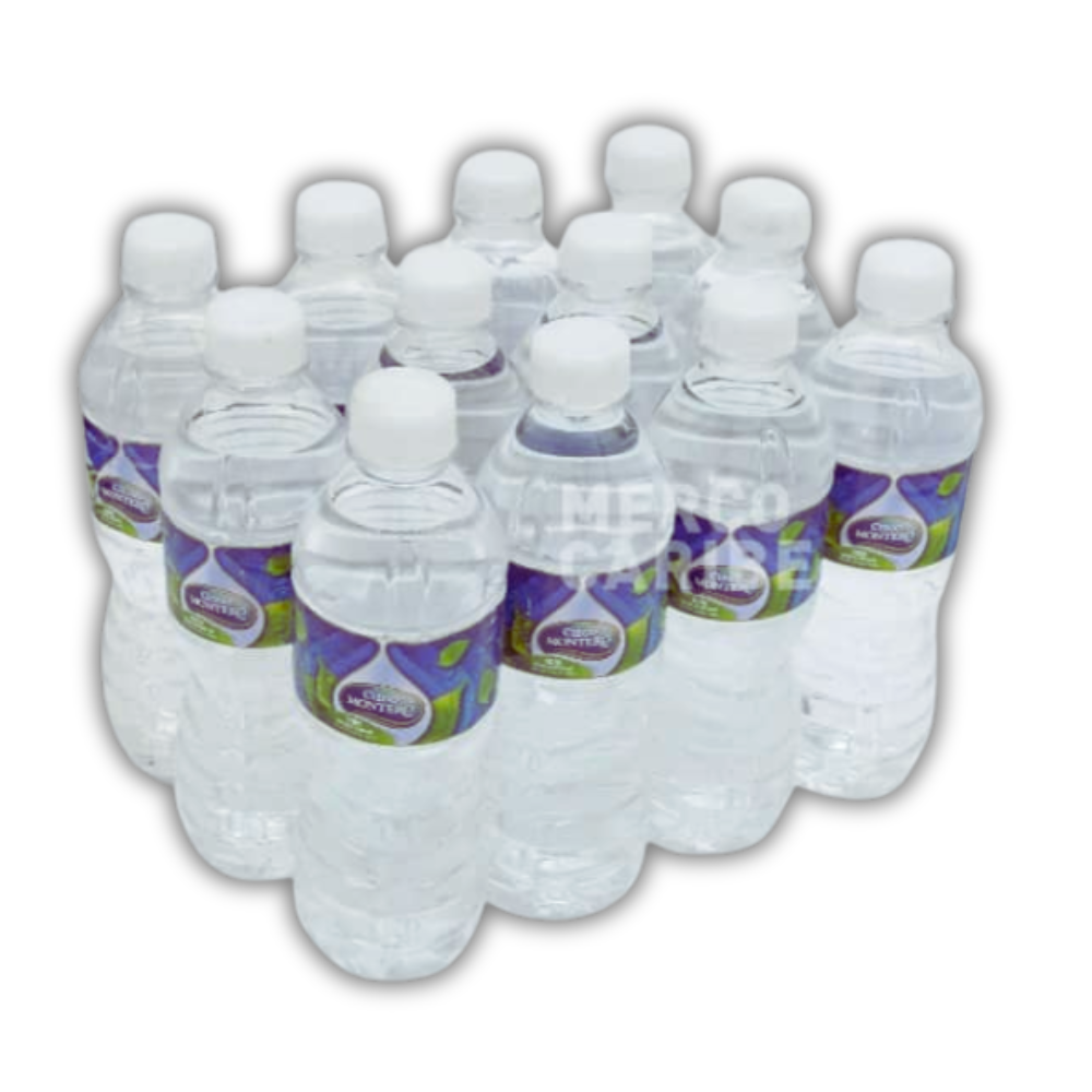 Agua Natural - 500ml (12 Unidades) - Ciego Montero - Imagen 1
