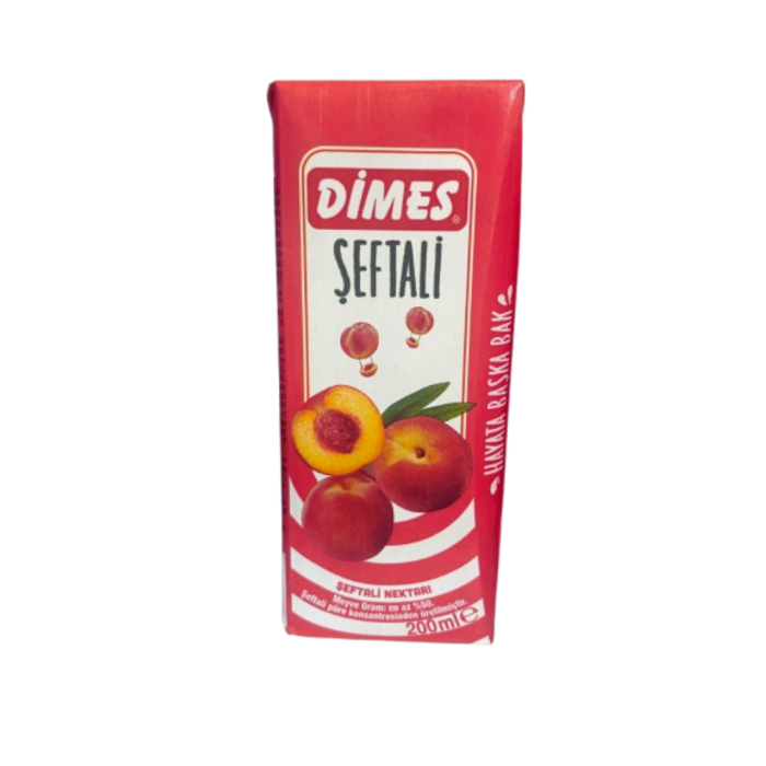 Jugo de Melocotón -"DIMES" - 200ml - Imagen 1