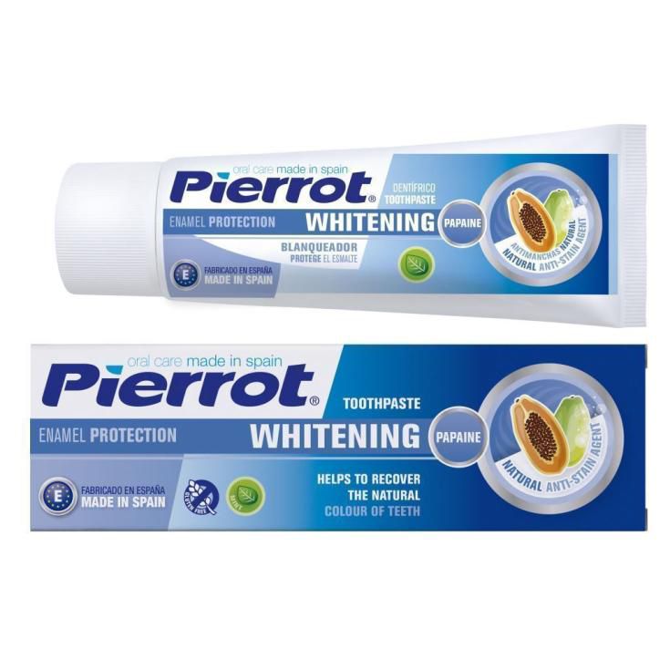 Pasta Dental Blanqueadora sabor Menta 75ml - Pierrot - Imagen 1