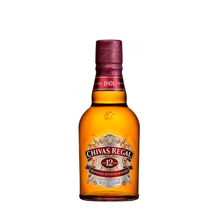 Whisky 12 años Botella 375ml - Chivas Regal - Imagen 1