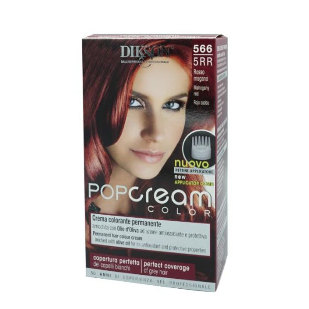 Pop Cream Color 566/5rr Rojo Caoba - 55ml - Imagen 1