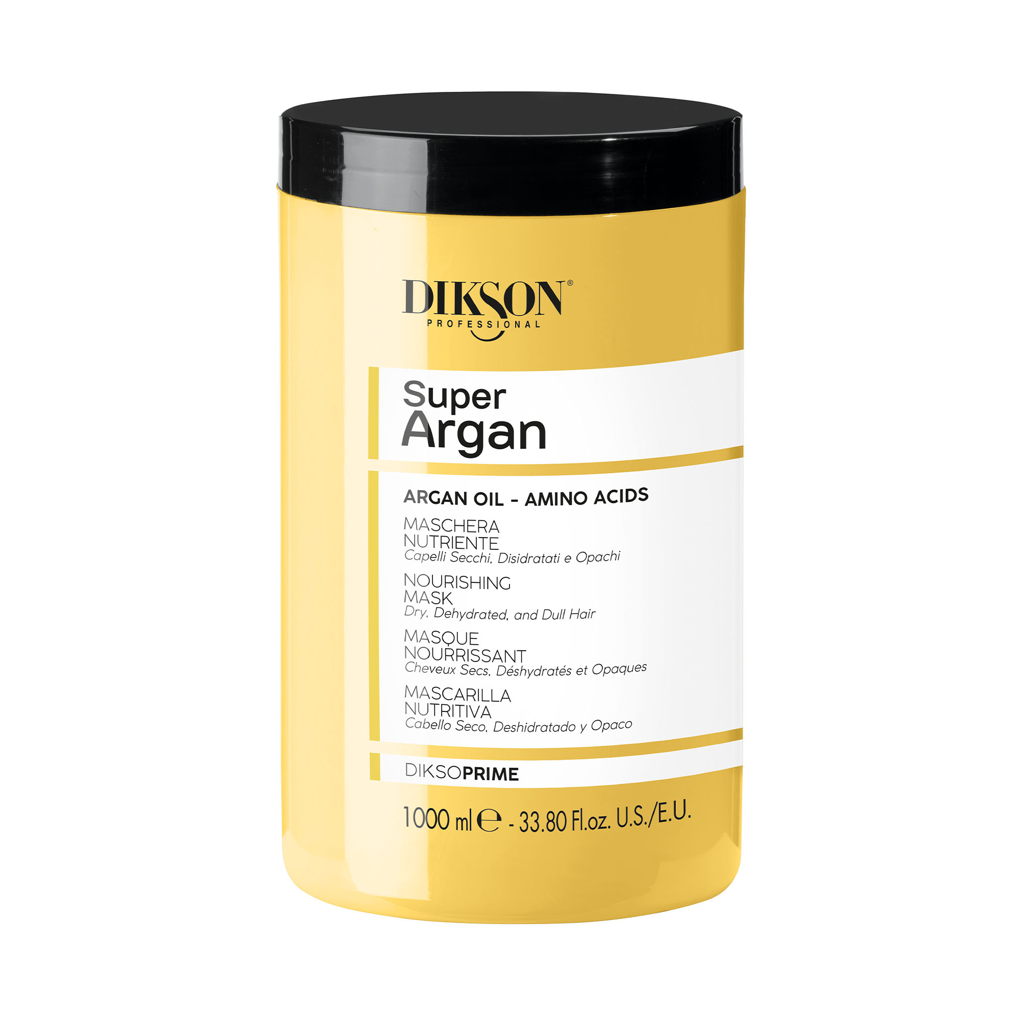 Mascarilla Nutritiva Dikson Prime Super Argan - 1000ml - Imagen 1