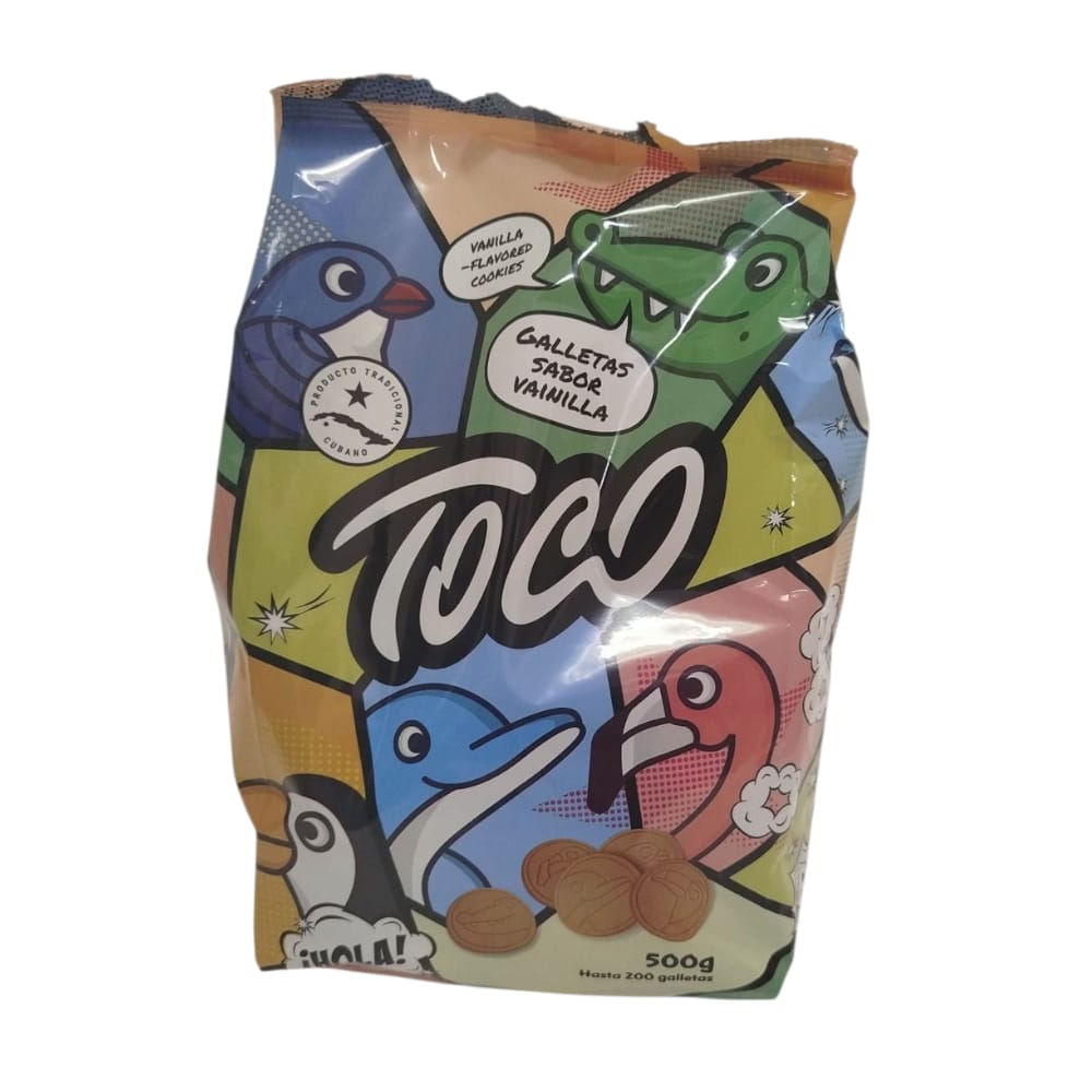 Galleta sabor Vainilla Paquete de 500g - Toco - Imagen 1
