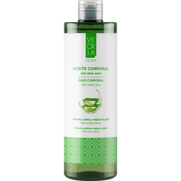 HFV00830 - ACEITE CORPORAL CON ALOE VERA PARA PIELES SECAS FRASCO 400 ML HIDRATA, CALMA Y REPARA LA PI