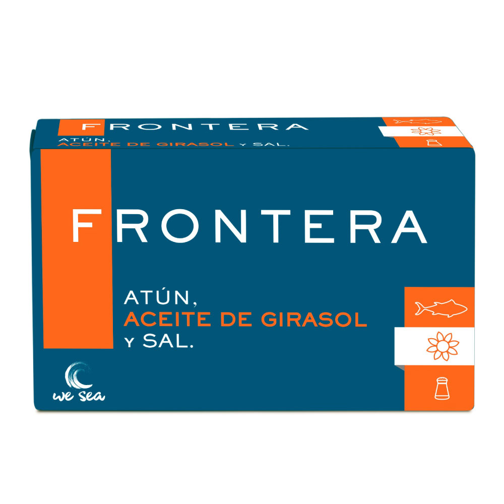 AFV03323 Atún en aceite de Girasol 111g - Frontera - Imagen 1