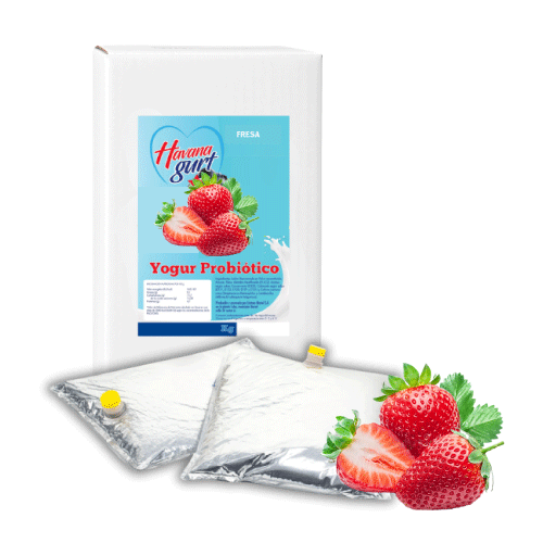 Yogurt Probiótico Fresa 5Kg - Havanagurt - Imagen 1