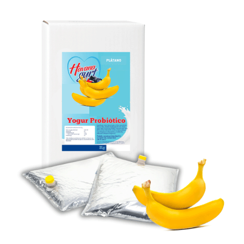 Yogurt Probiótico Plátano 5Kg - Havanagurt - Imagen 1