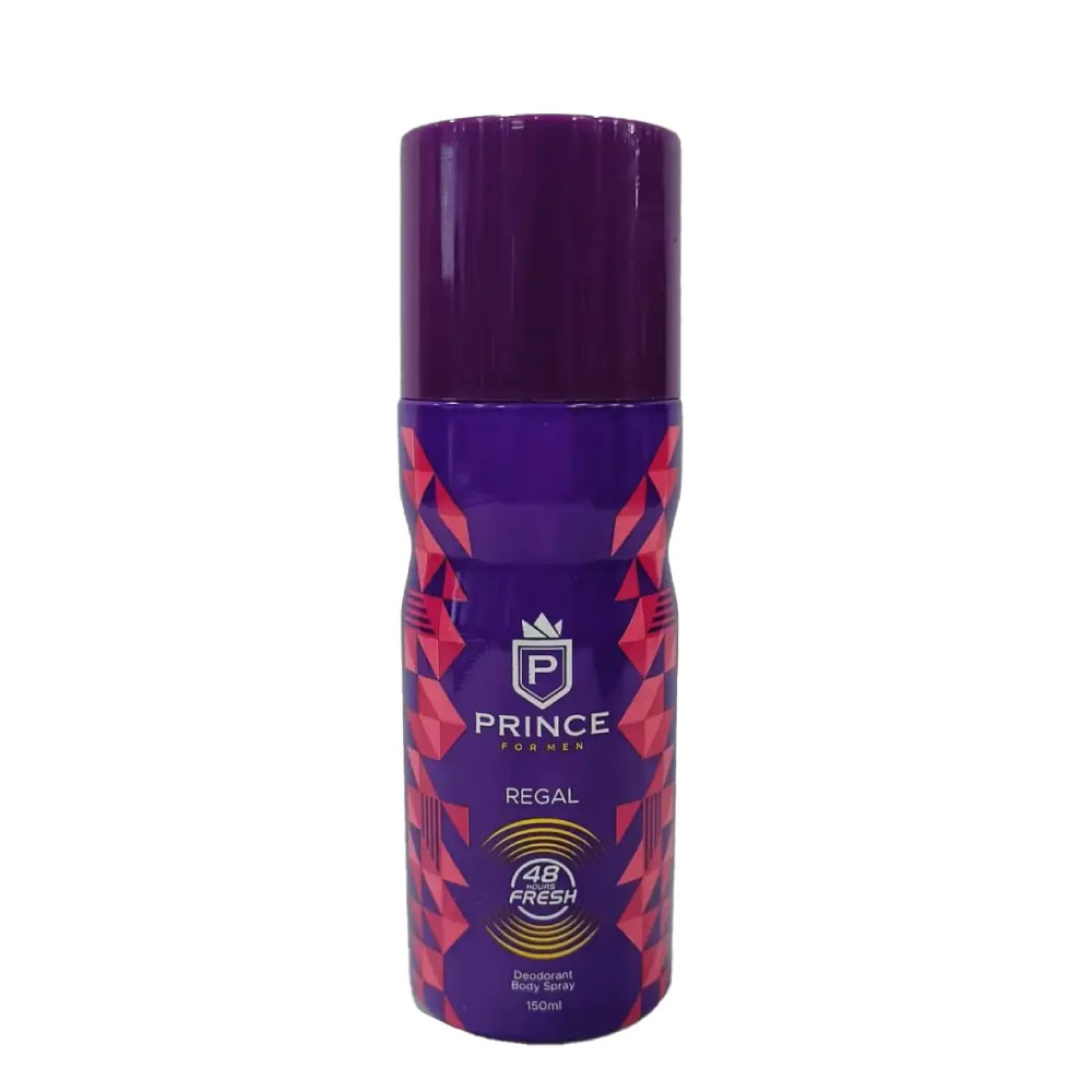Desodorante corporal en spray para hombre Regal 150ml - Prince - Imagen 1