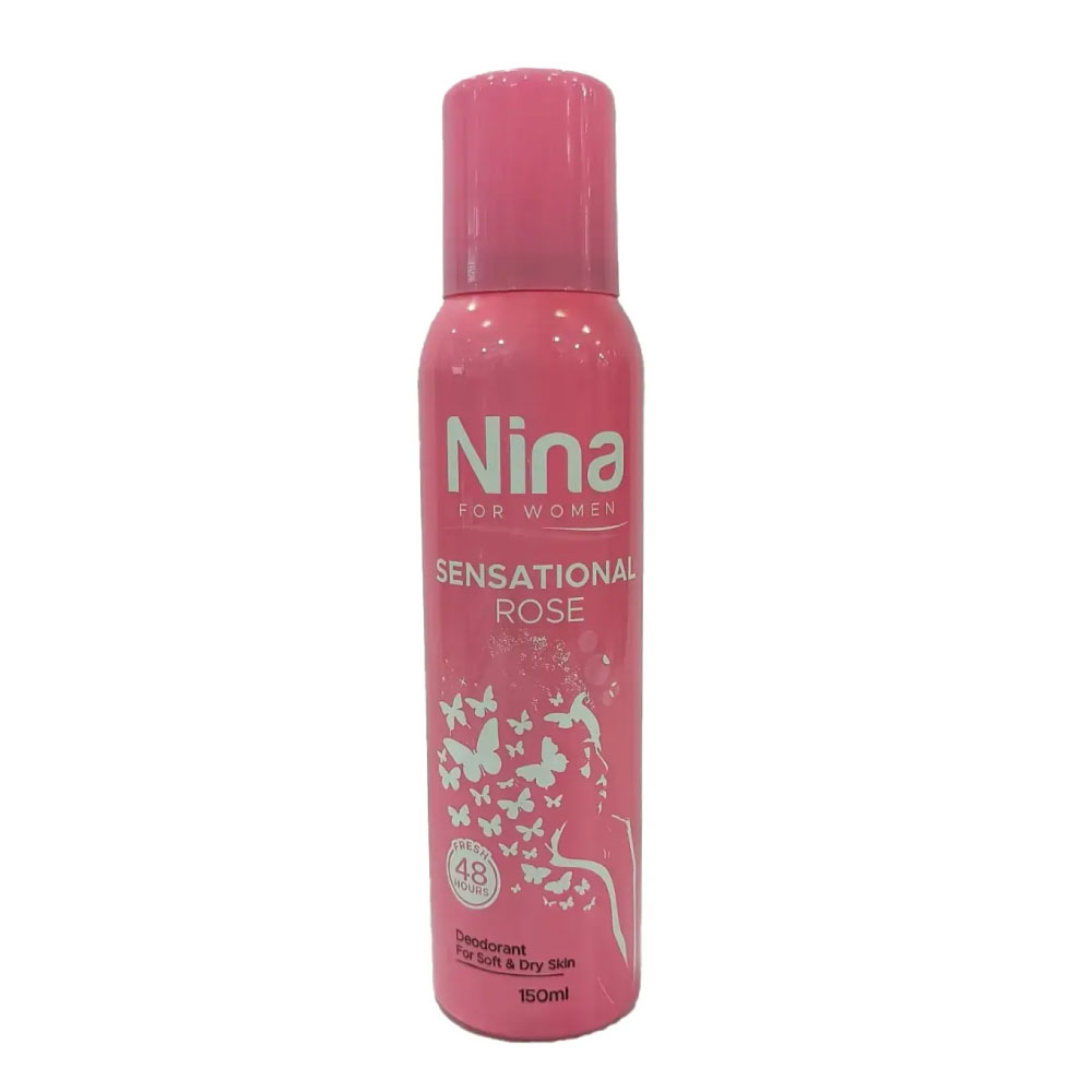 HFV01099 Desodorante corporal en spray para mujer Pink Sensation 150ml - Nina - Imagen 1