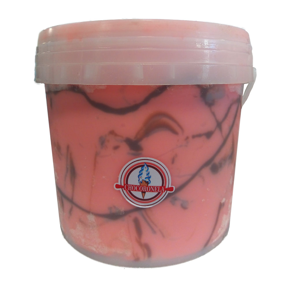 Helado Sabor Fresa Bombón Caja de 4L - Chocoronela - Imagen 2