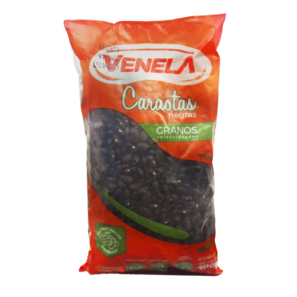 Frijoles Negros 400g - Venela - Imagen 1