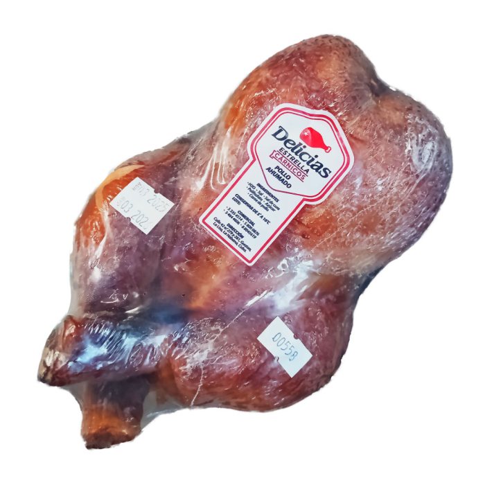 Pollo Entero Ahumado 2.8Lb Aprox. - Delicias Estrella - Imagen 1