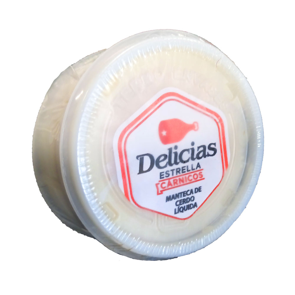 Manteca de Cerdo 250g Aprox. - Delicias Estrella - Imagen 1