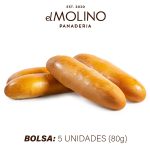 Pan Perro 80g (5 unidades) - El Molino