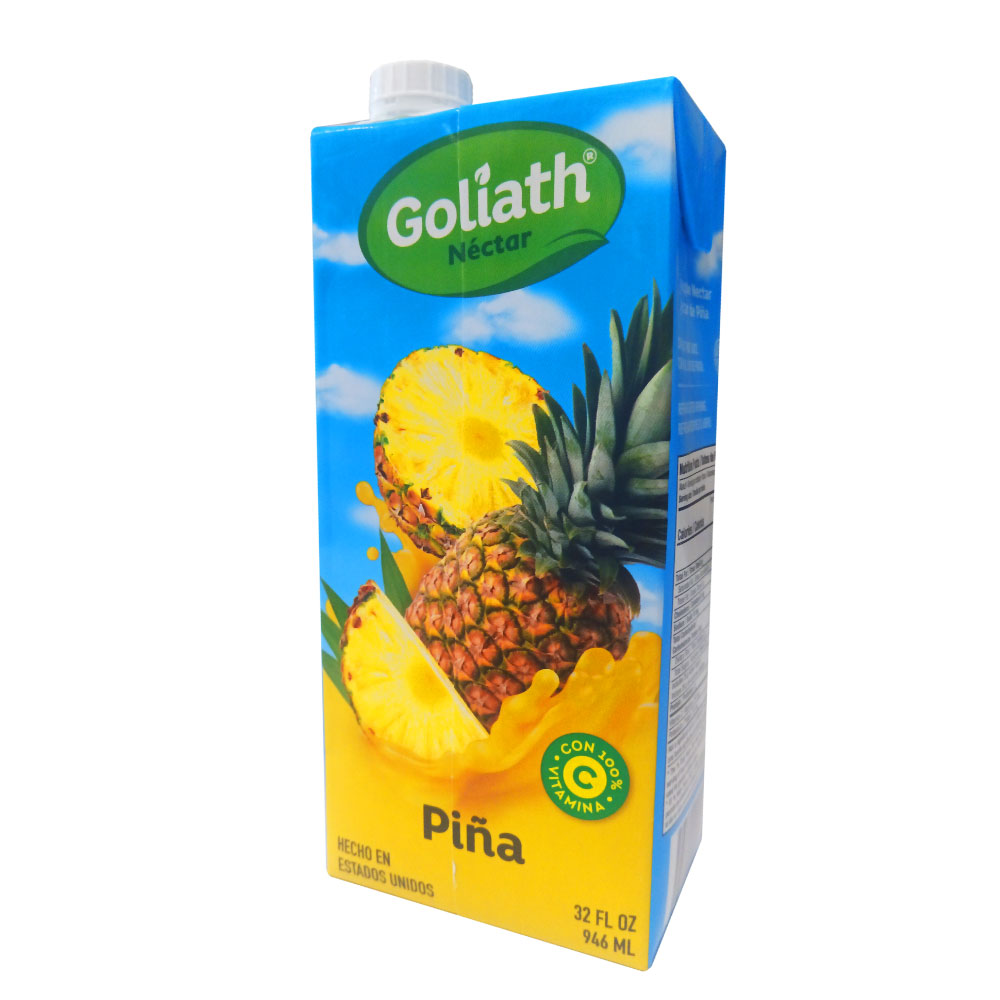 Jugo Piña brick 946ml/32oz - Goliath - Imagen 1