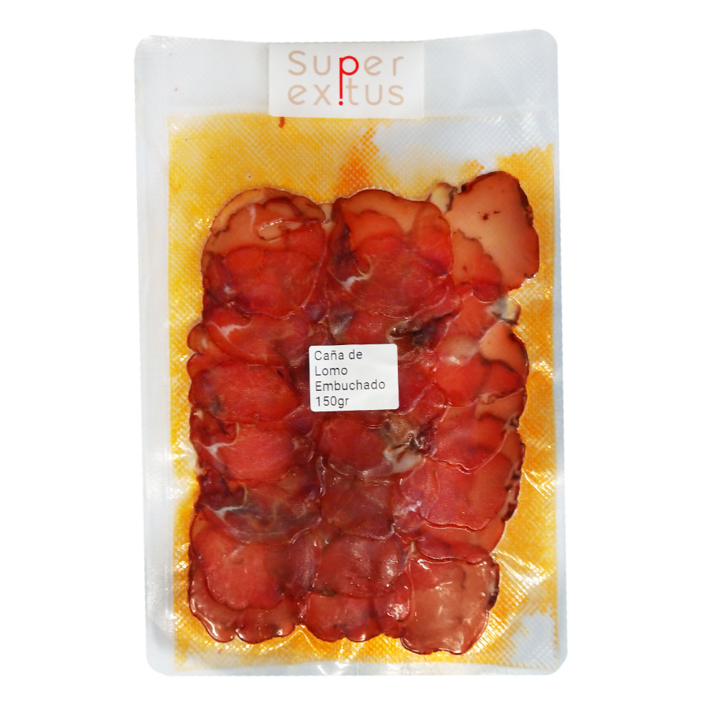 AFV04554 Lomo Embuchado Cortado envase 150g - Origen España - Imagen 1