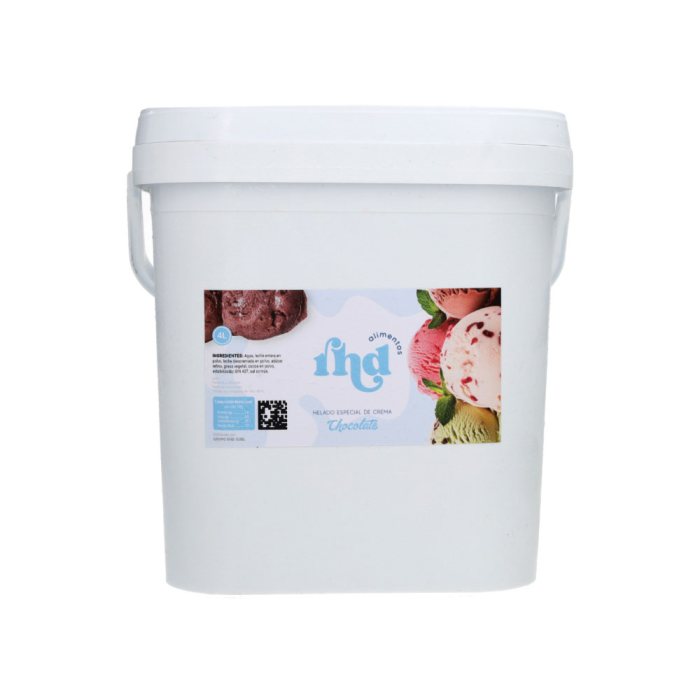 Helado Especial de Crema sabor Chocolate 4L - Rhd - Imagen 1