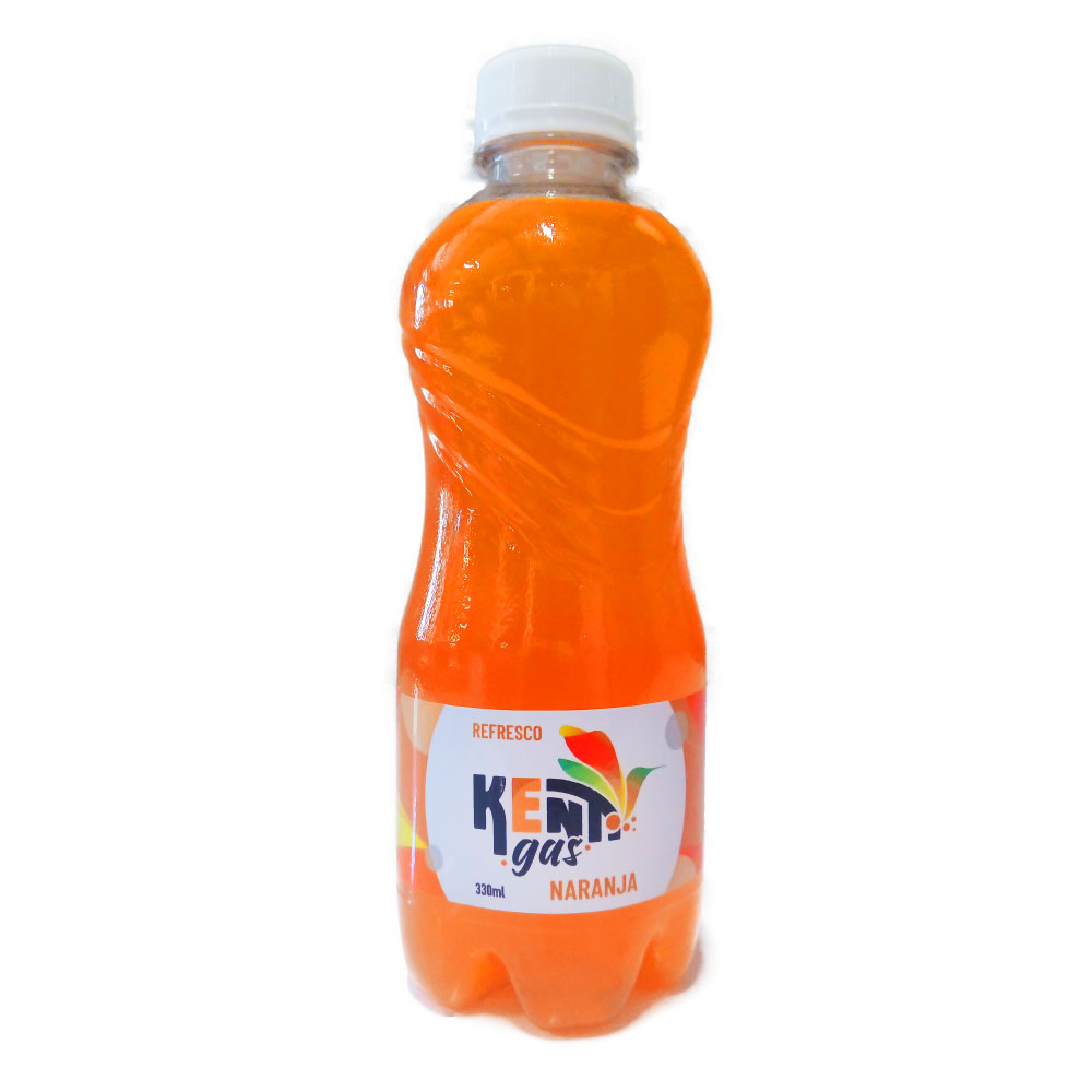 AFV04530 Refresco de Naranja botella 330ml - Kenti - Imagen 1