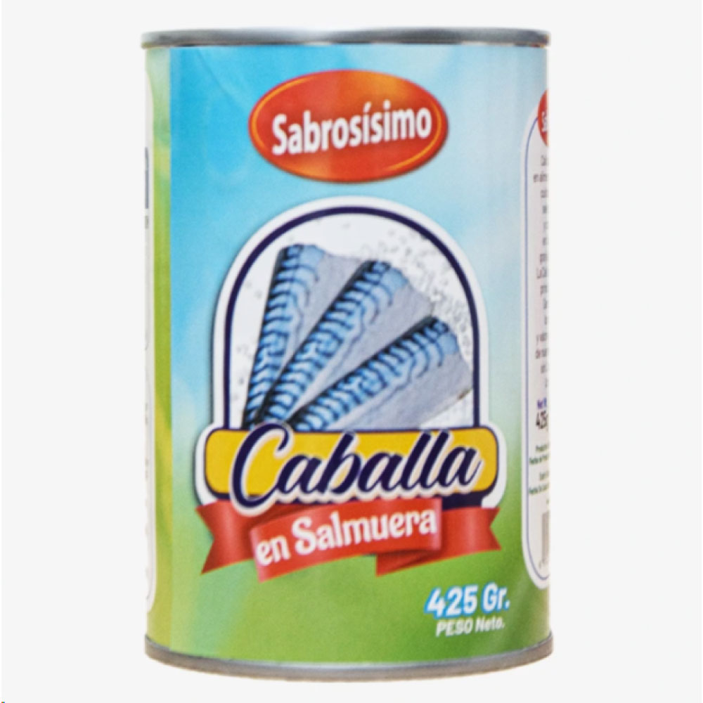 Caballa al Natural 425g - Sabrosísimo - Imagen 1