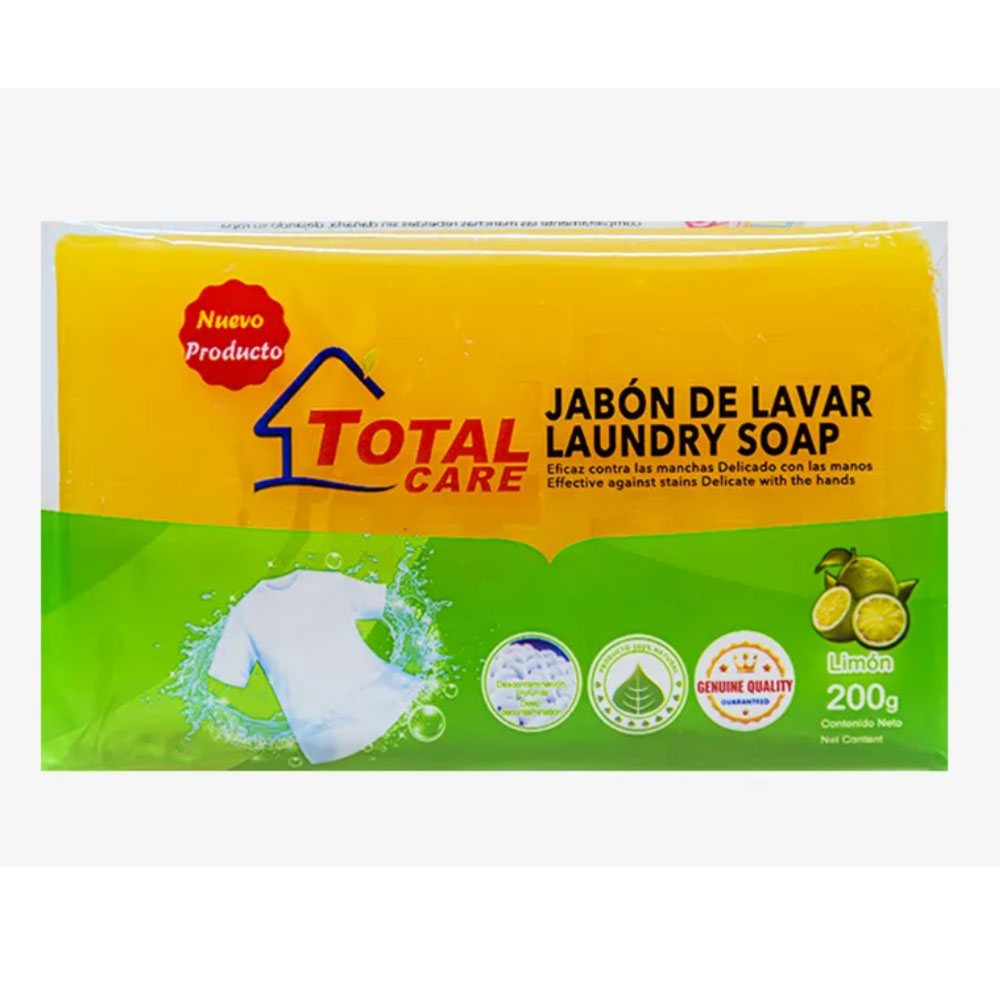 Jabón de Lavar Limón - 200g - Total Care - Imagen 1