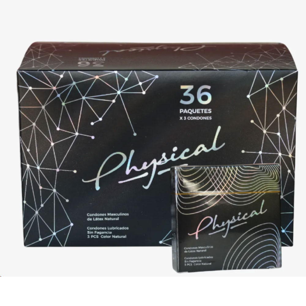 Preservativos Caja de 3 Unidades - Pshycal - Imagen 1