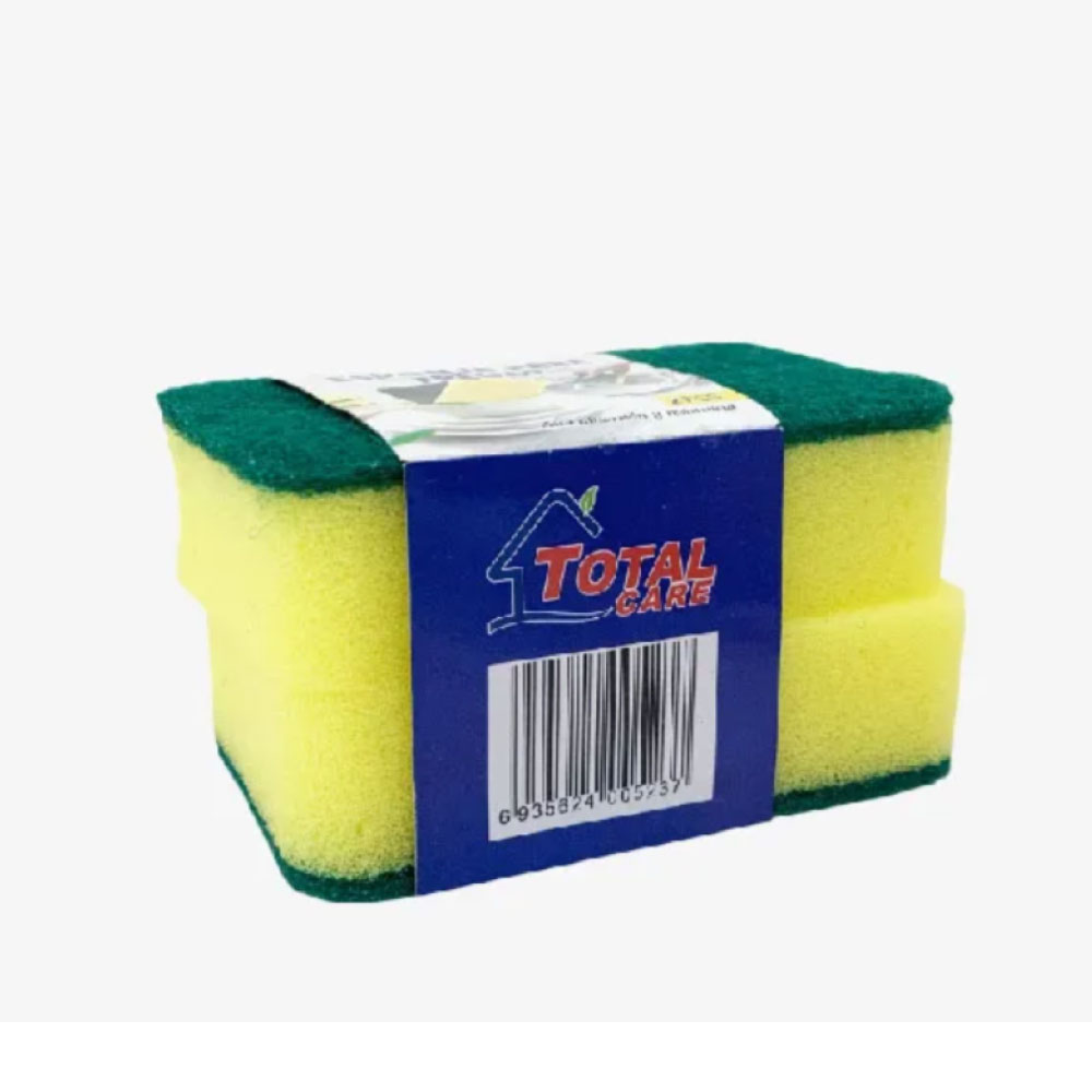 Esponja-para-Cocina-2-Piezas-Total-Care_Higiene-Limpieza-del-hogar_18723_1.jpeg Esponja para Cocina 2 Piezas - Total Care - Imagen 1