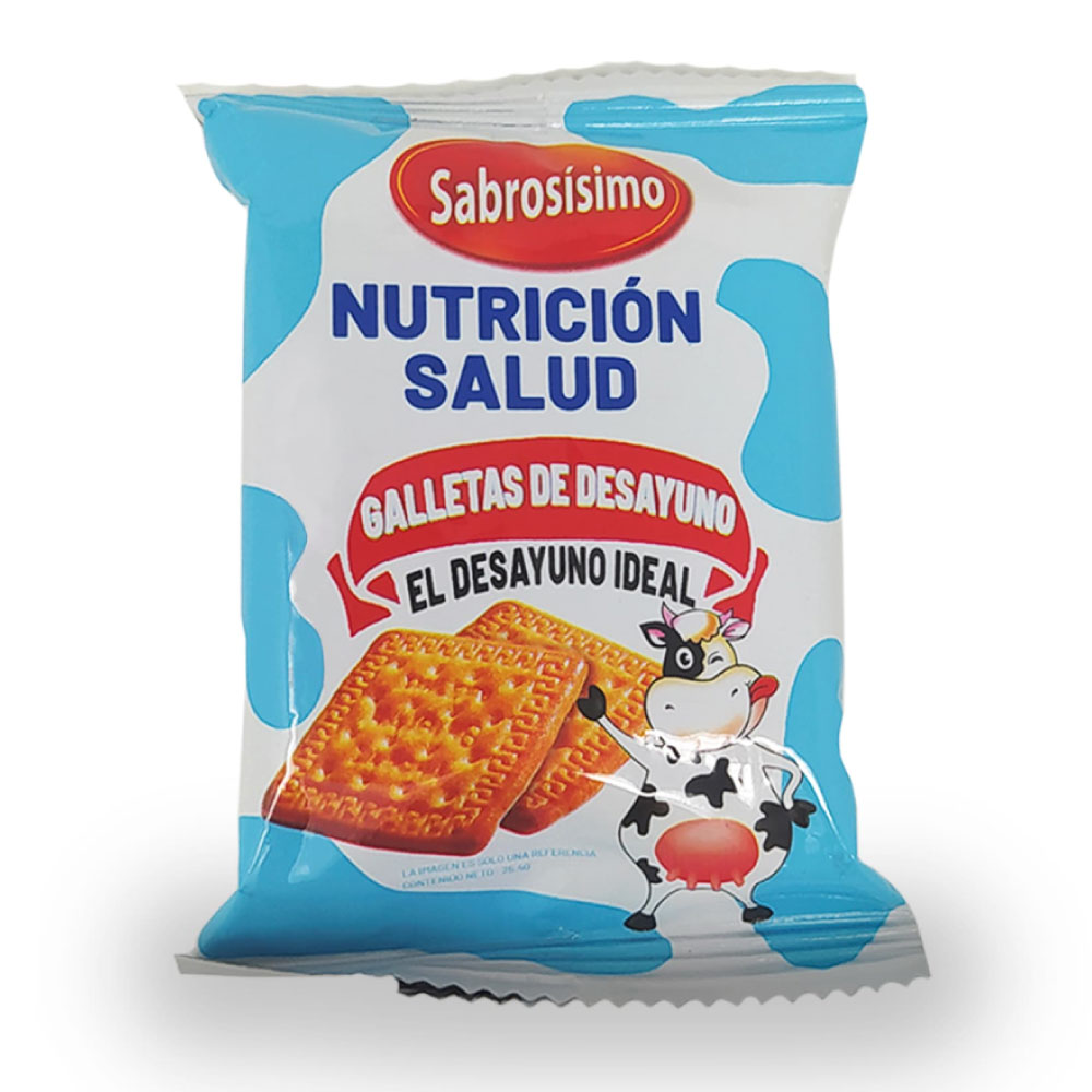 Galletas para el desayuno 25g - Sabrosisimo - Imagen 1