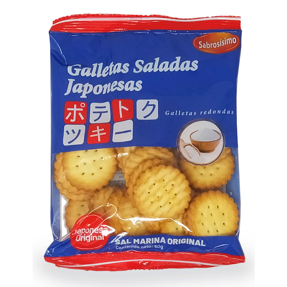 Galletas saladas japonesas 50g / 1,76oz - Sabrosisimo - Imagen 1