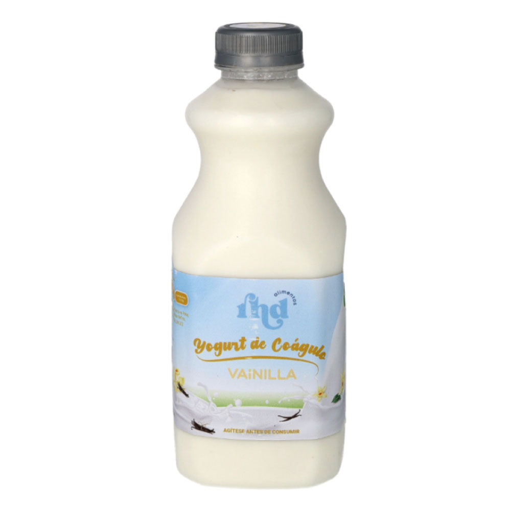 Yogurt de Coágulo Probiótico Vainilla 1L - Rhd - Imagen 1