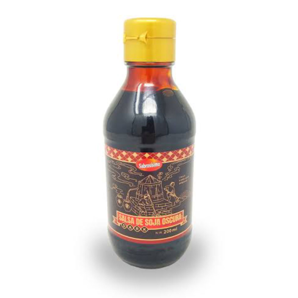 Salsa de Soja Oscura Superior 200ml - Sabrosisimo - Imagen 1