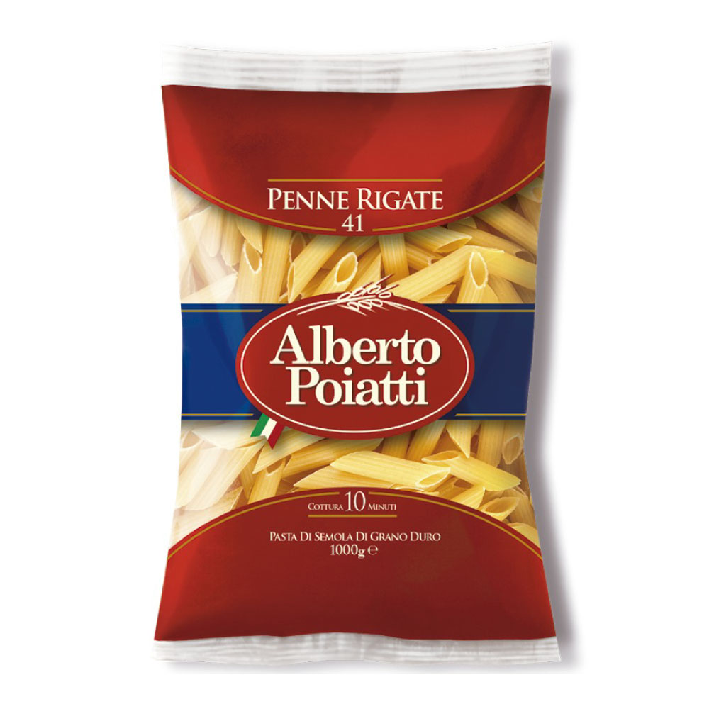 Penne Rigate paquete 500g - Poiatti - Imagen 1