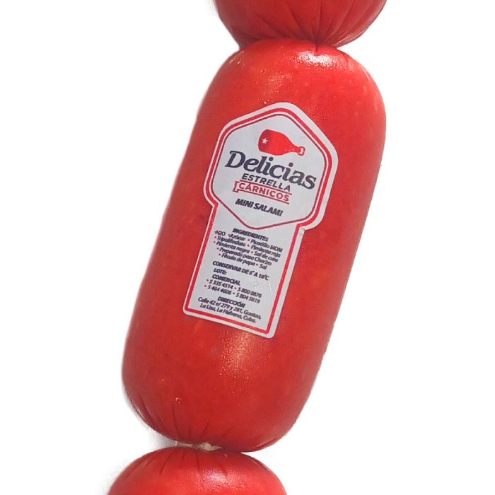 Mini Salame 0.7lb - Delicias Estrella - Imagen 1