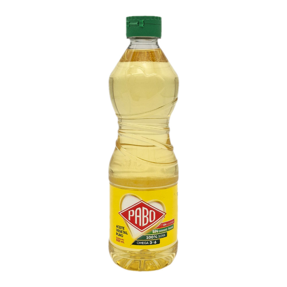 Aceite de Cocina Vegetal 500ml - Pabo - Imagen 1