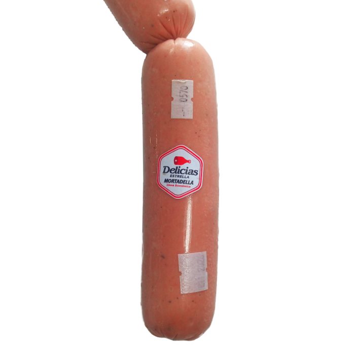 Mortadela Económica 0.5Lb - Delicias Estrella - Imagen 1