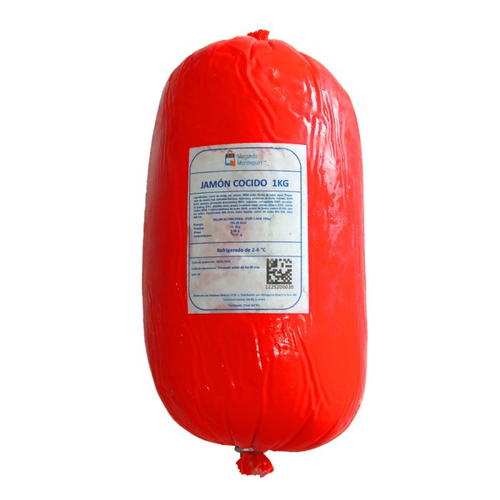 Jamón Cocido 1Kg - Mercado Montequín - Imagen 1