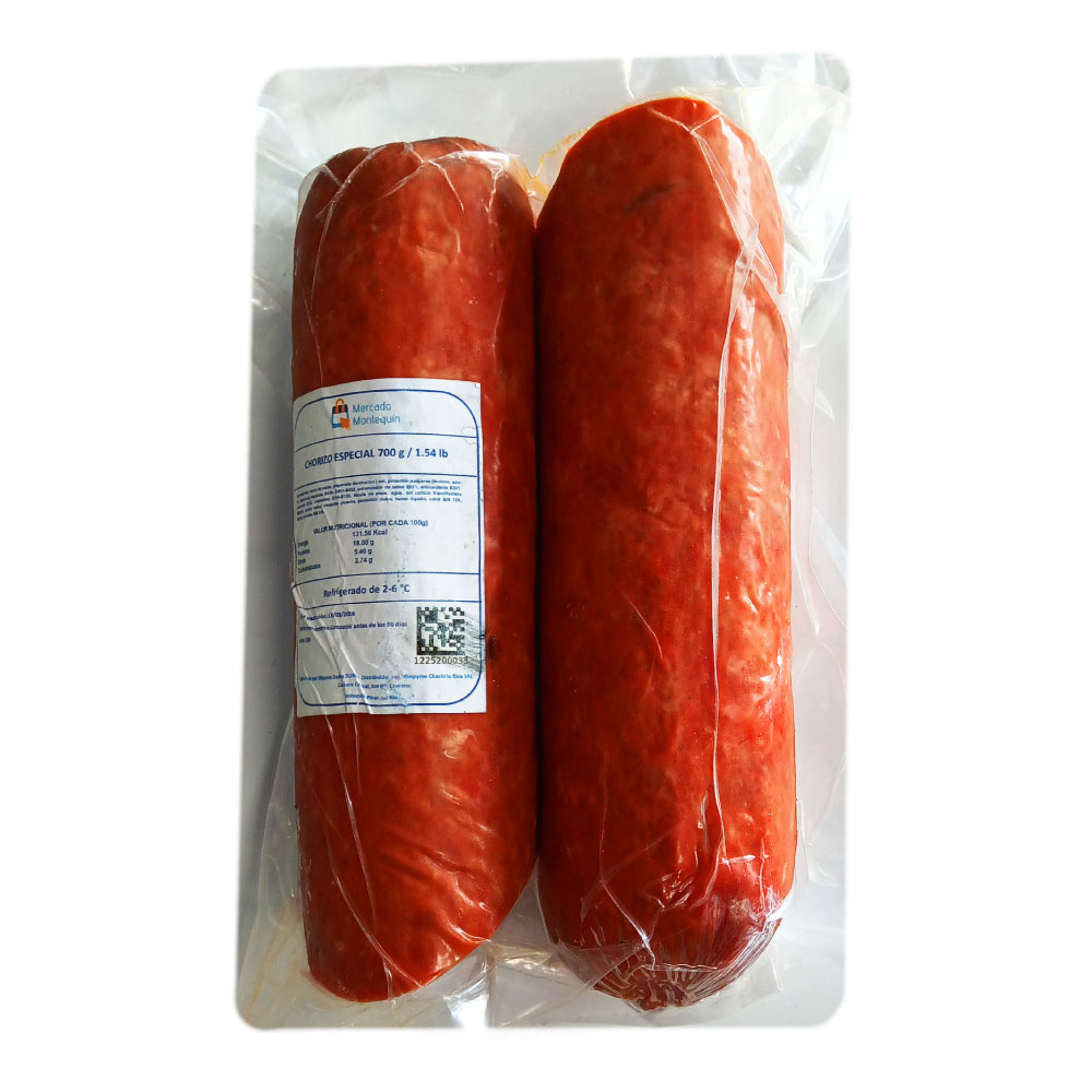 Chorizo Especial 700g - Mercado Montequín - Imagen 1