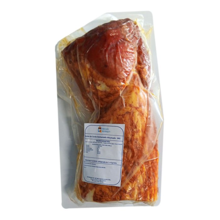 Lomo de Cerdo Ahumado 1kg - Mercado Montequín - Imagen 1