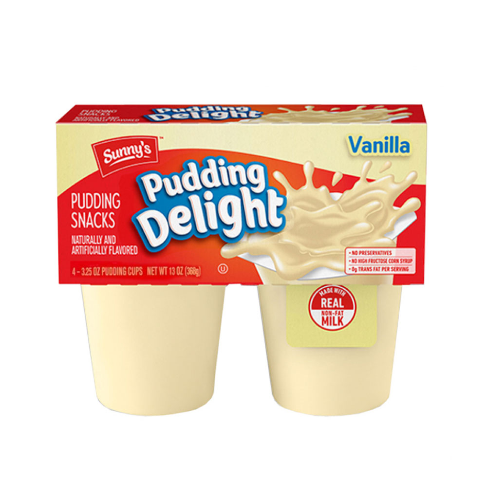 Natillas de Vainilla 92g/3.25oz - Sunny's - Imagen 1