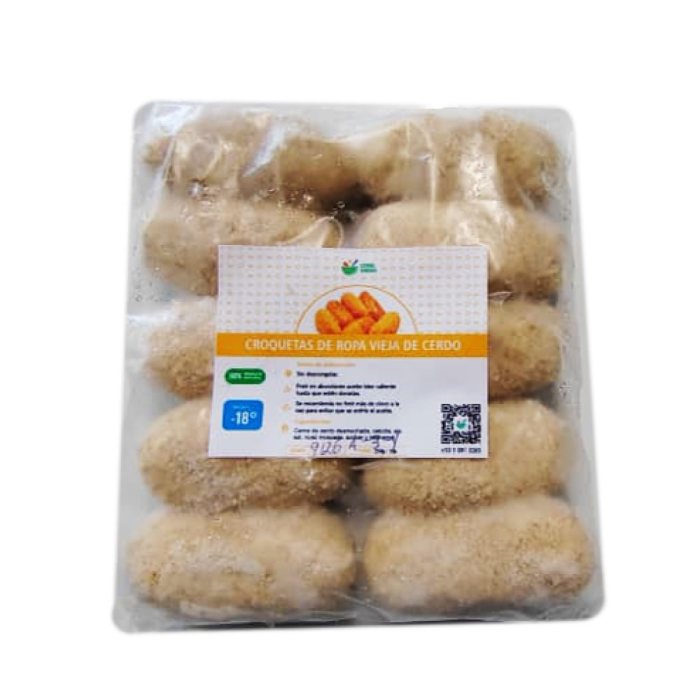 AFV04733 Croquetas de Ropa Vieja de Cerdo 10u 250g - Living Havana - Imagen 1