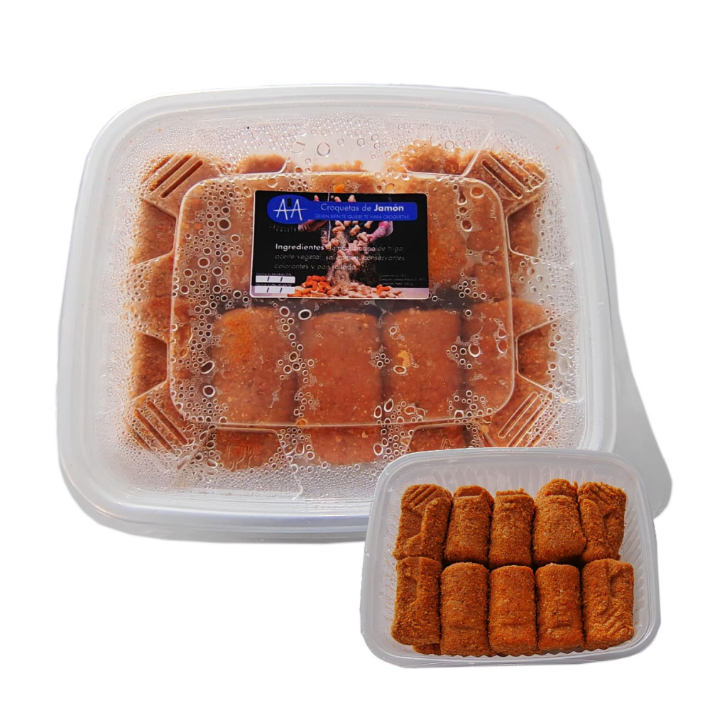 Croquetas de Jamón 20u/690g - A&A - Imagen 1