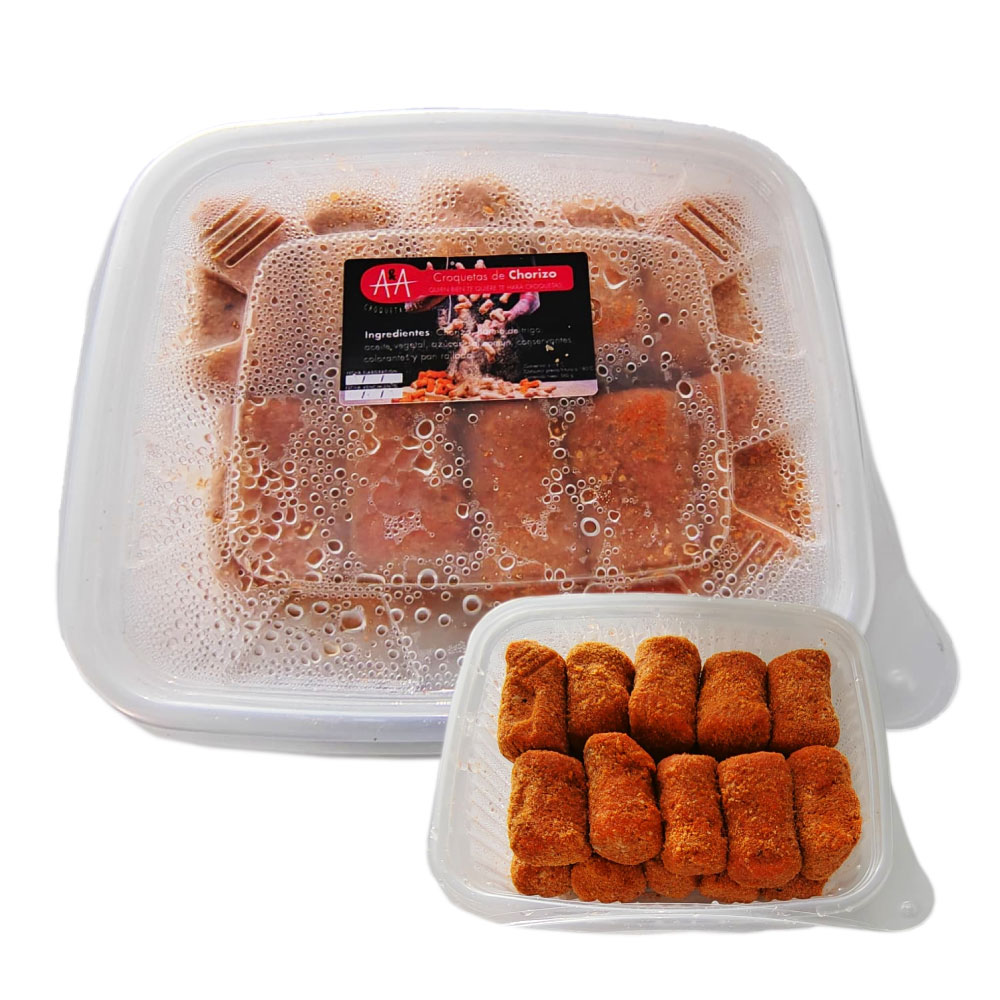 AFV04735 Croquetas de Chorizo 20u/690g - A&A - Imagen 1
