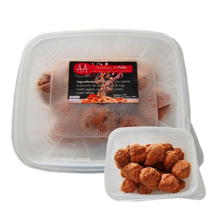 AFV04737 Albóndigas de Pollo 20u/690g - A&A - Imagen 1
