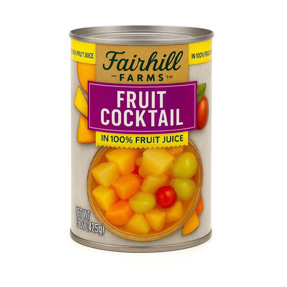 Coctel de Frutas 15oz - Fairhill Farms - Imagen 1