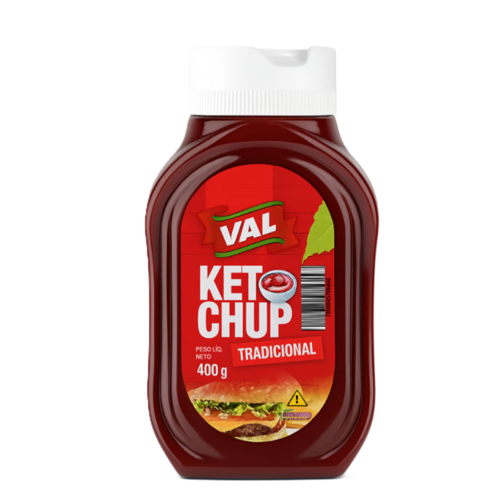 AFV04755 Ketchup 400g - Val - Imagen 1