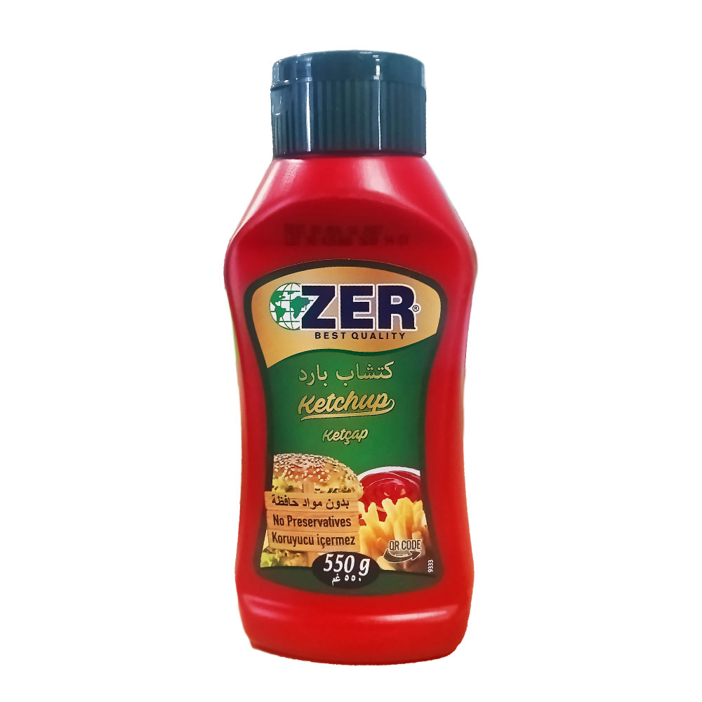 Ketchup 550g - Zer - Imagen 1